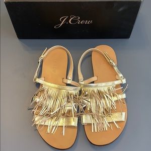 B2G1 J. Crew Fringe Sandal